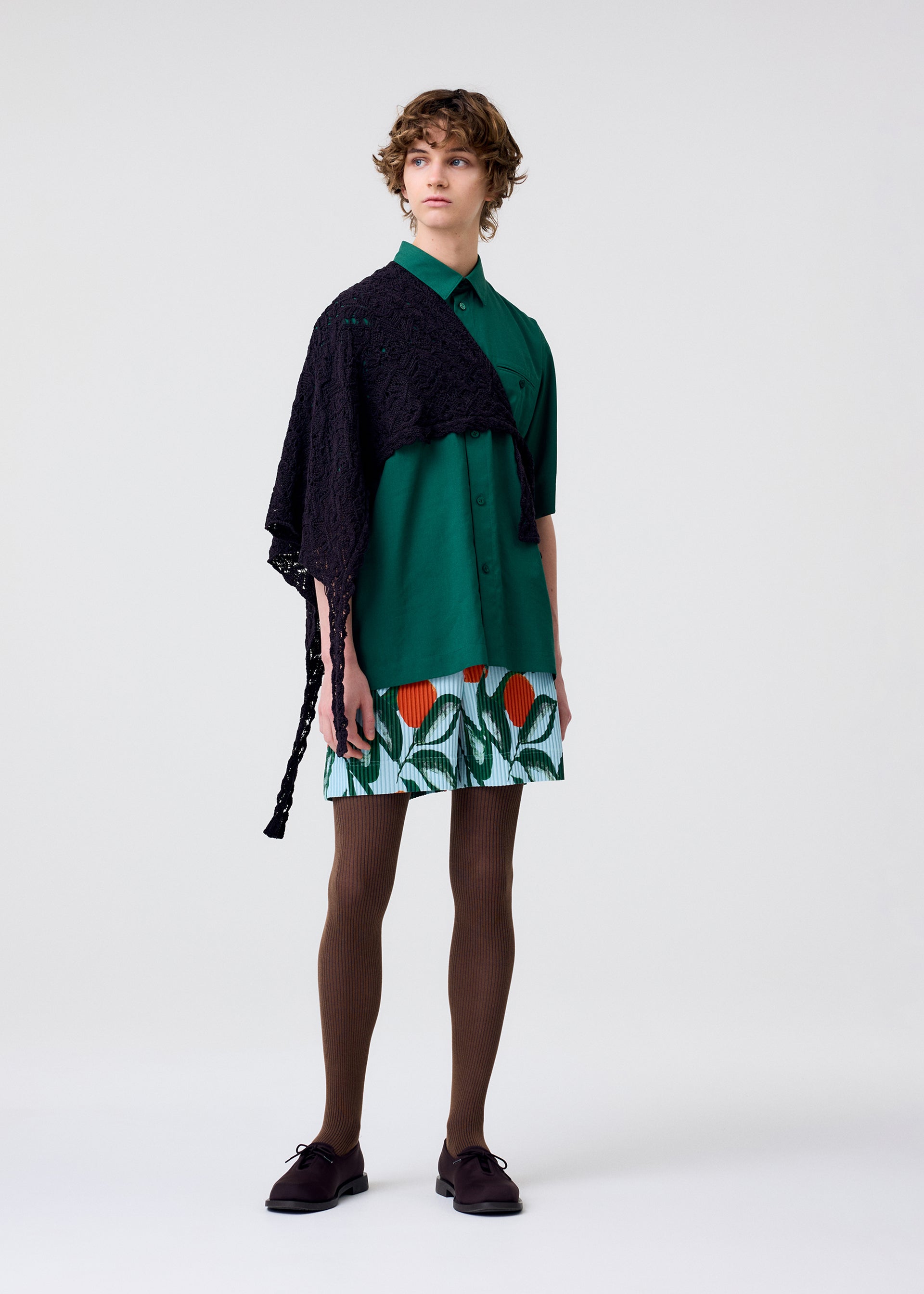 入手困難✨ イッセイミヤケ スカーフ 蛇腹 縮絨加工 シースルー ブラック ZIGZAG SCARF – isseymiyake.com
