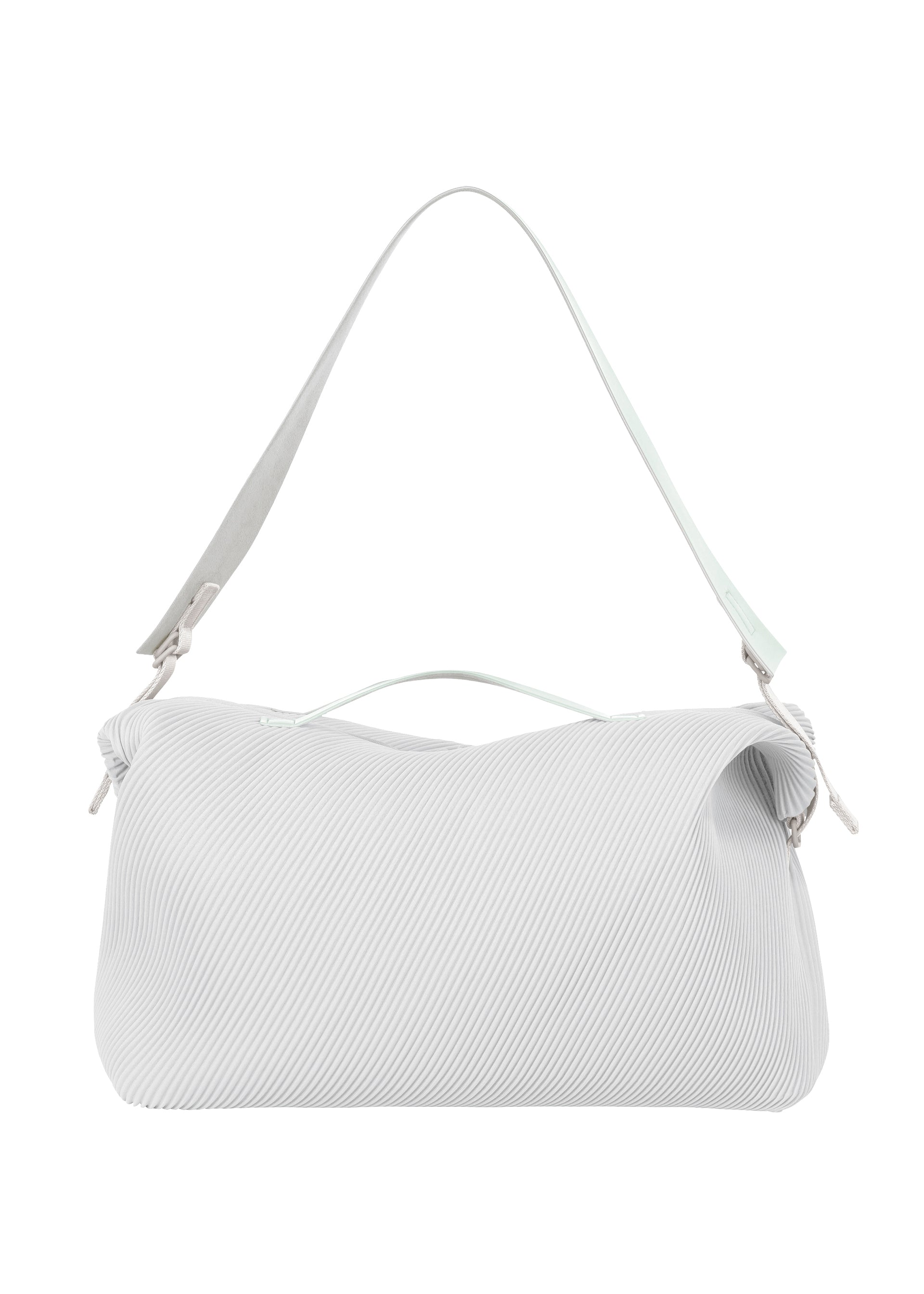 PLEATS TRAVEL BAG、バッグ&財布_ショルダーバッグ、ブルー