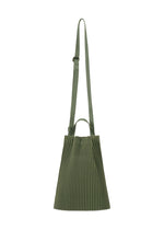 DRAWSTRING PLEATS BAG、バッグ&財布_ショルダーバッグ、カーキ