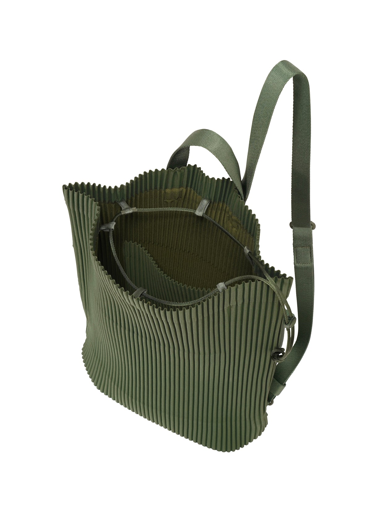 DRAWSTRING PLEATS BAG、バッグ&財布_ショルダーバッグ、ディテール画像3