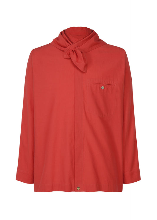 STREAMLINE SHIRT、メンズ_トップス_シャツ、レッド