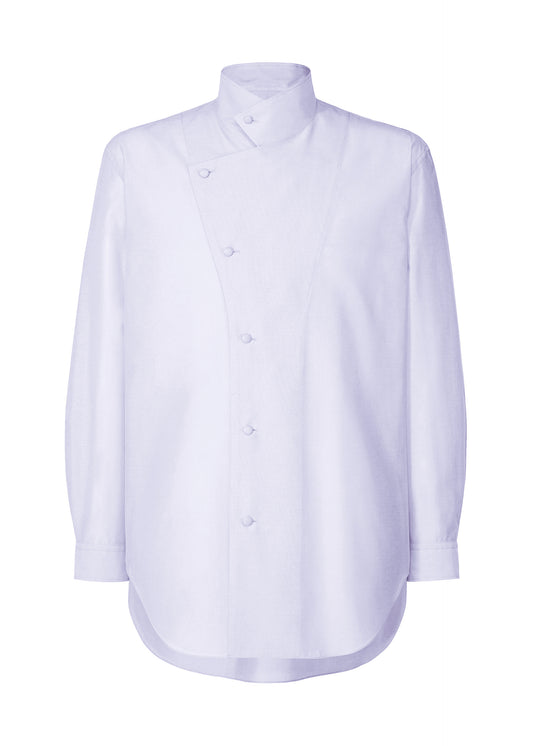 CRYSTALLINE WOOL BLEND、メンズ_トップス_シャツ、ホワイト