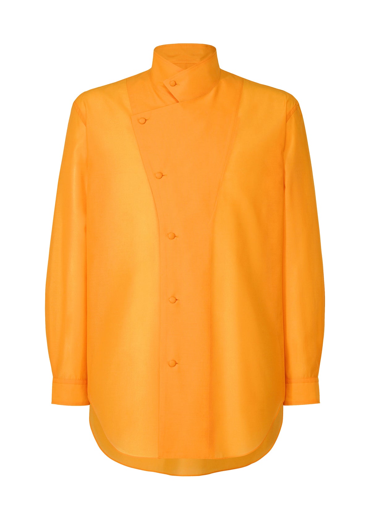 CRYSTALLINE WOOL BLEND、メンズ_トップス_シャツ、オレンジ