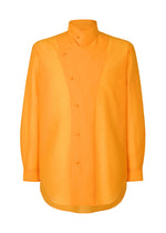 CRYSTALLINE WOOL BLEND、メンズ_トップス_シャツ、オレンジ