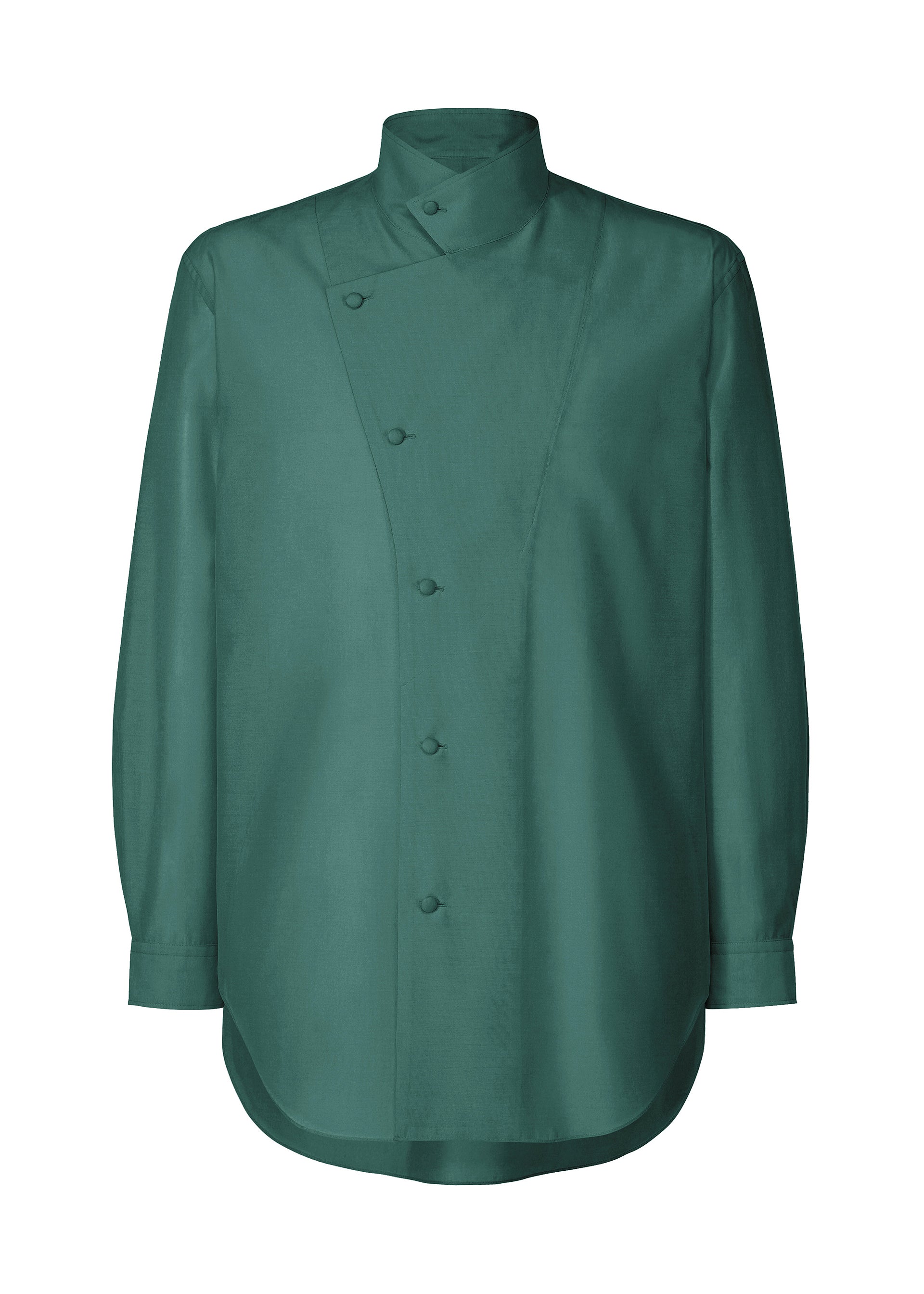 CRYSTALLINE WOOL BLEND、メンズ_トップス_シャツ、グリーン