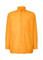 CRYSTALLINE WOOL BLEND、メンズ_トップス_シャツ、オレンジ