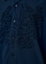 EMBROIDERY PRESS SHIRT、メンズ_トップス_シャツ、着用画像4