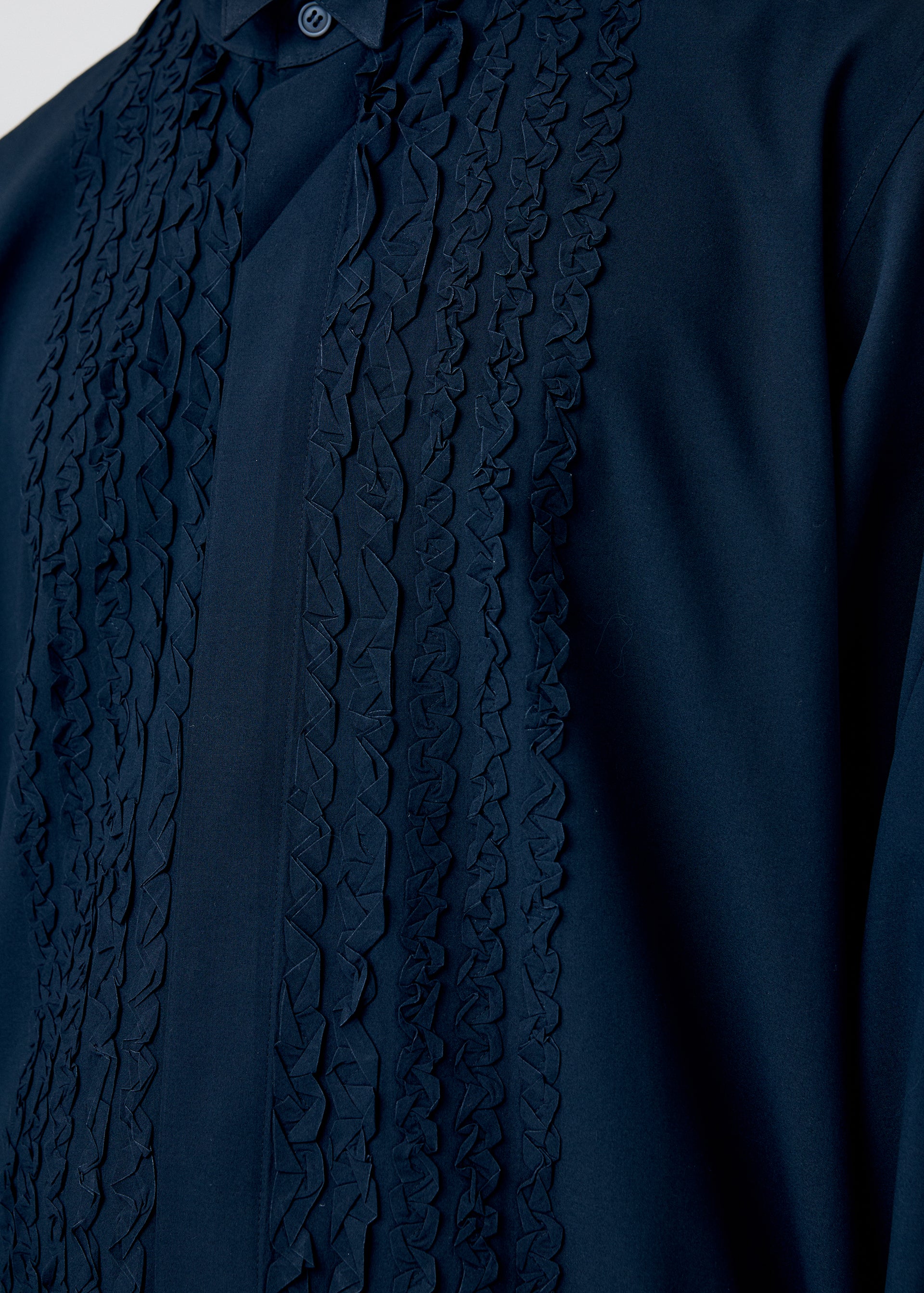 EMBROIDERY PRESS SHIRT、メンズ_トップス_シャツ、着用画像3