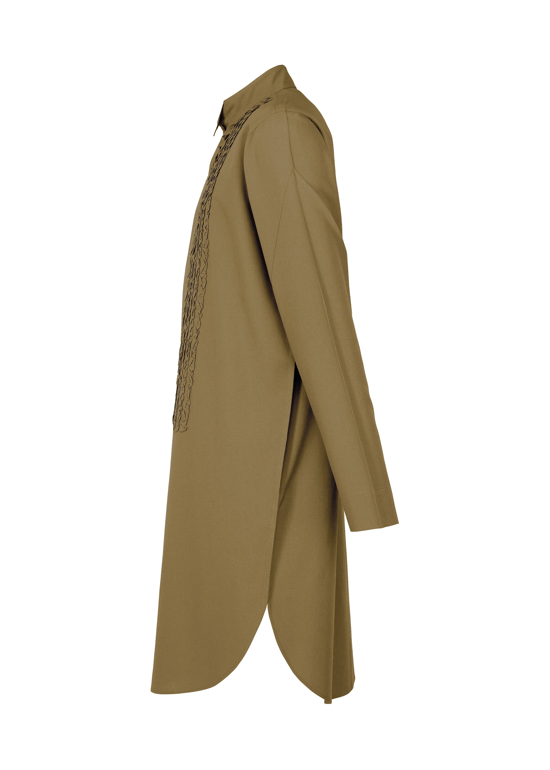 EMBROIDERY PRESS SHIRT、メンズ_トップス_シャツ、ディテール画像2