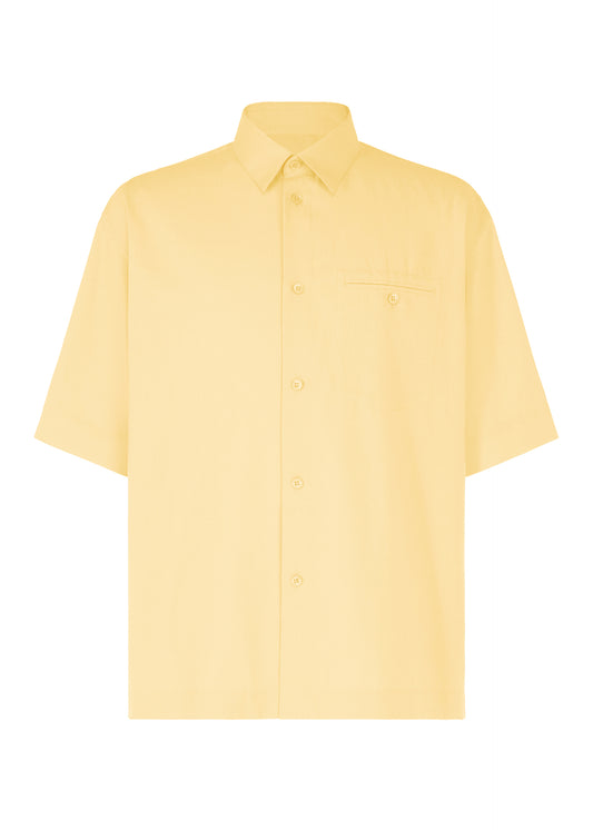 PL RAMIE SHIRT、メンズ_トップス_シャツ、イエロー