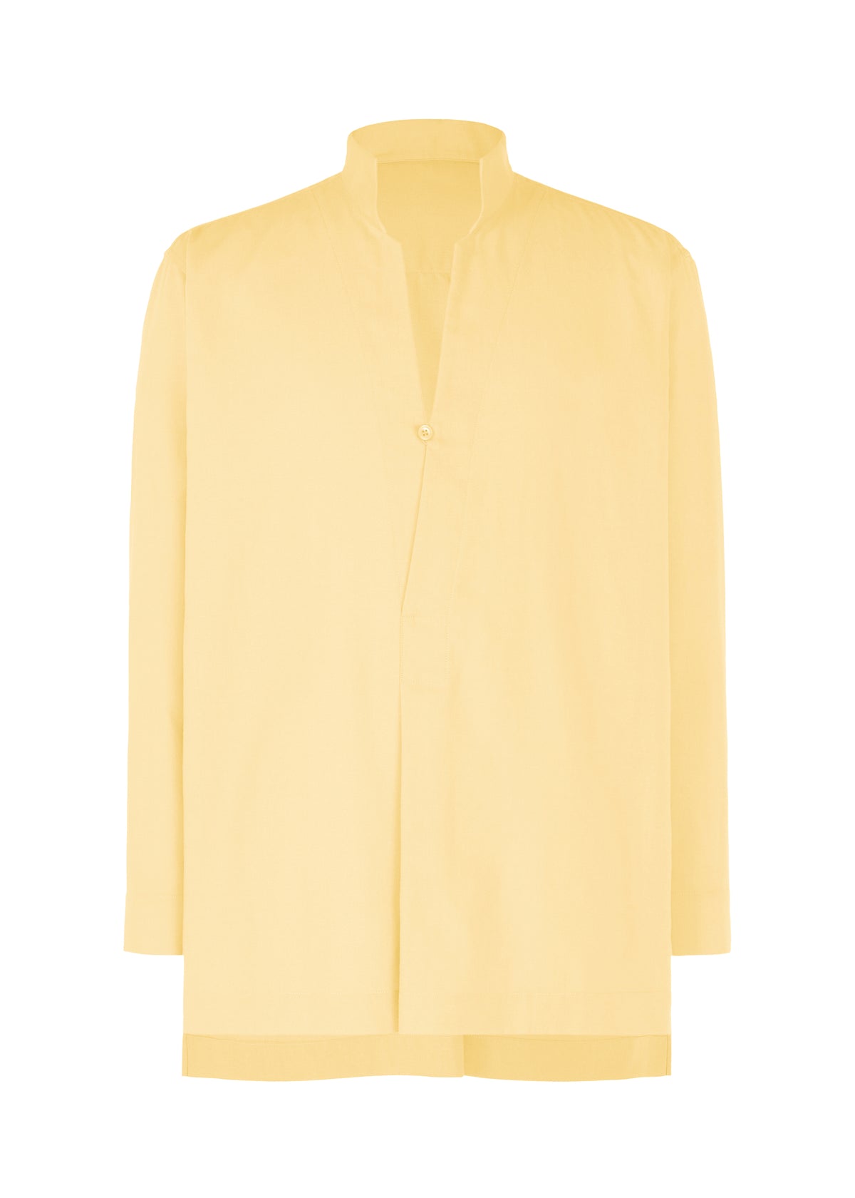 PL RAMIE SHIRT、メンズ_トップス_シャツ、イエロー