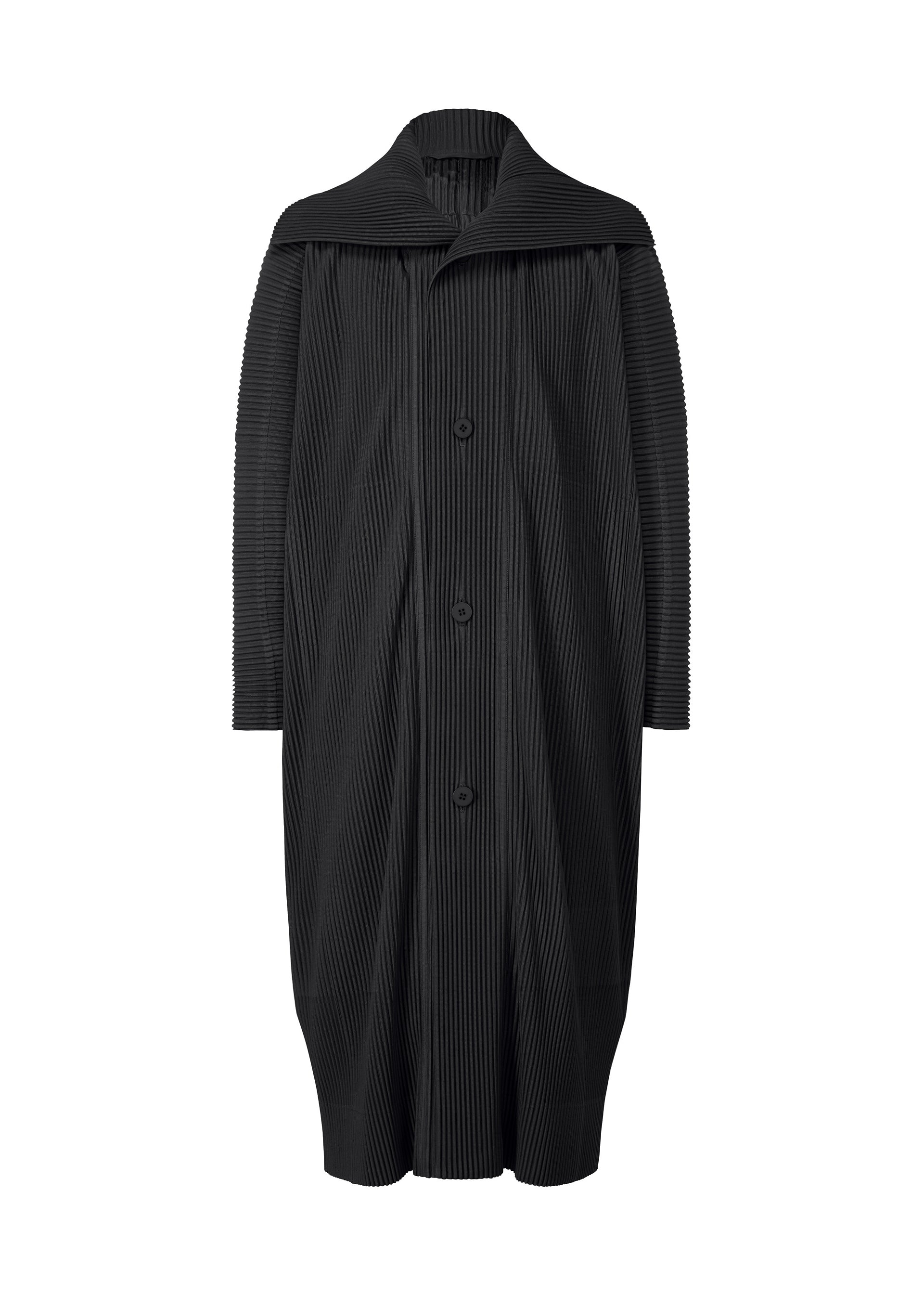 MONTHLY COLORS : JANUARY、メンズ_ジャケット&コート_コート、ブラック