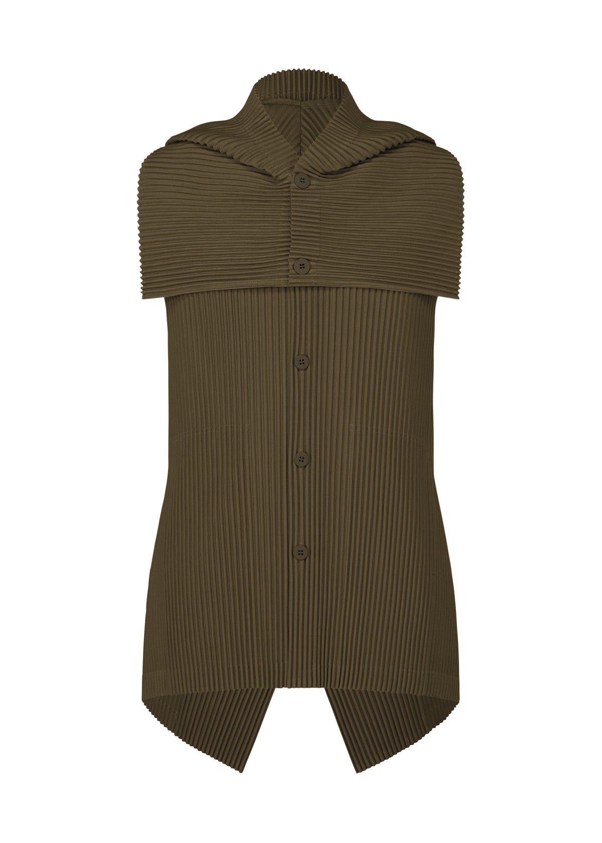 TAILORED PLEATS 3、メンズ_トップス_ベスト、オレンジ