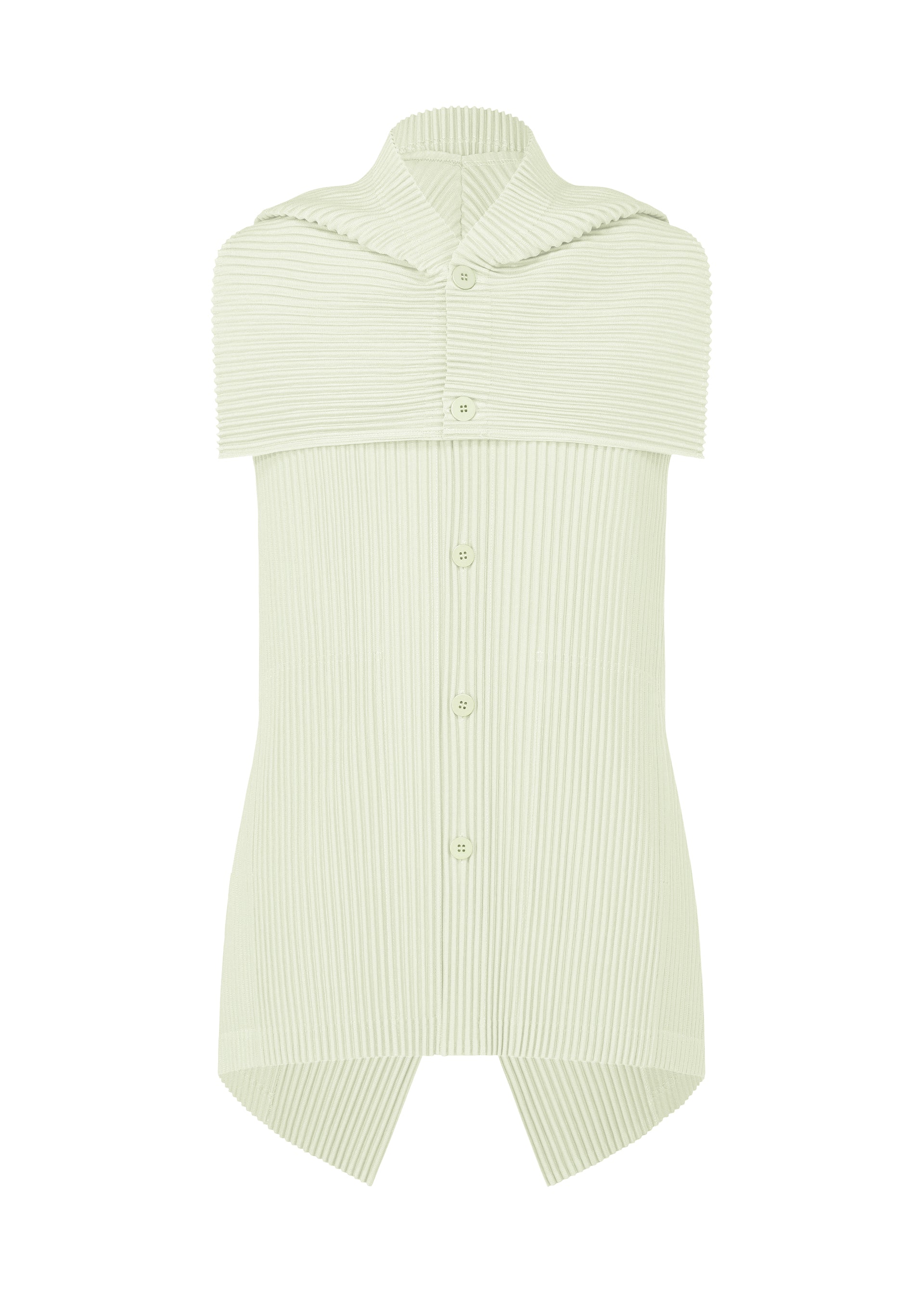 TAILORED PLEATS 3、メンズ_トップス_ベスト、グリーン