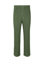 COLOR PLEATS 2、メンズ_パンツ、カーキ