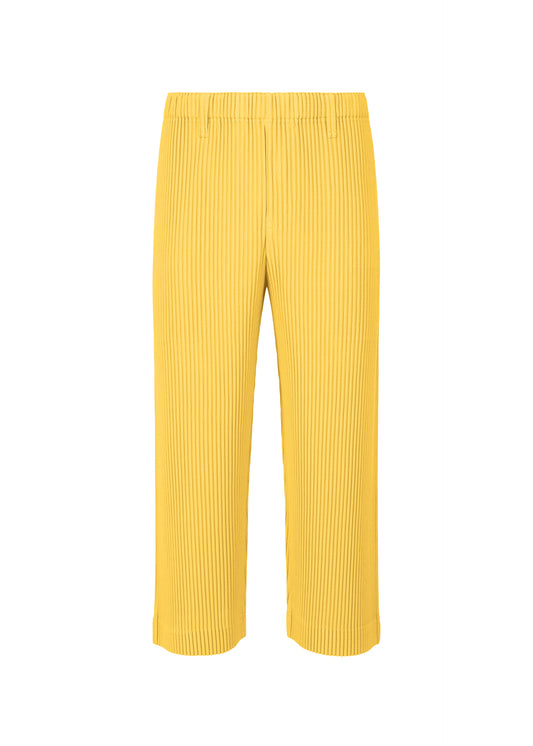 TAILORED PLEATS 2、メンズ_パンツ、イエロー