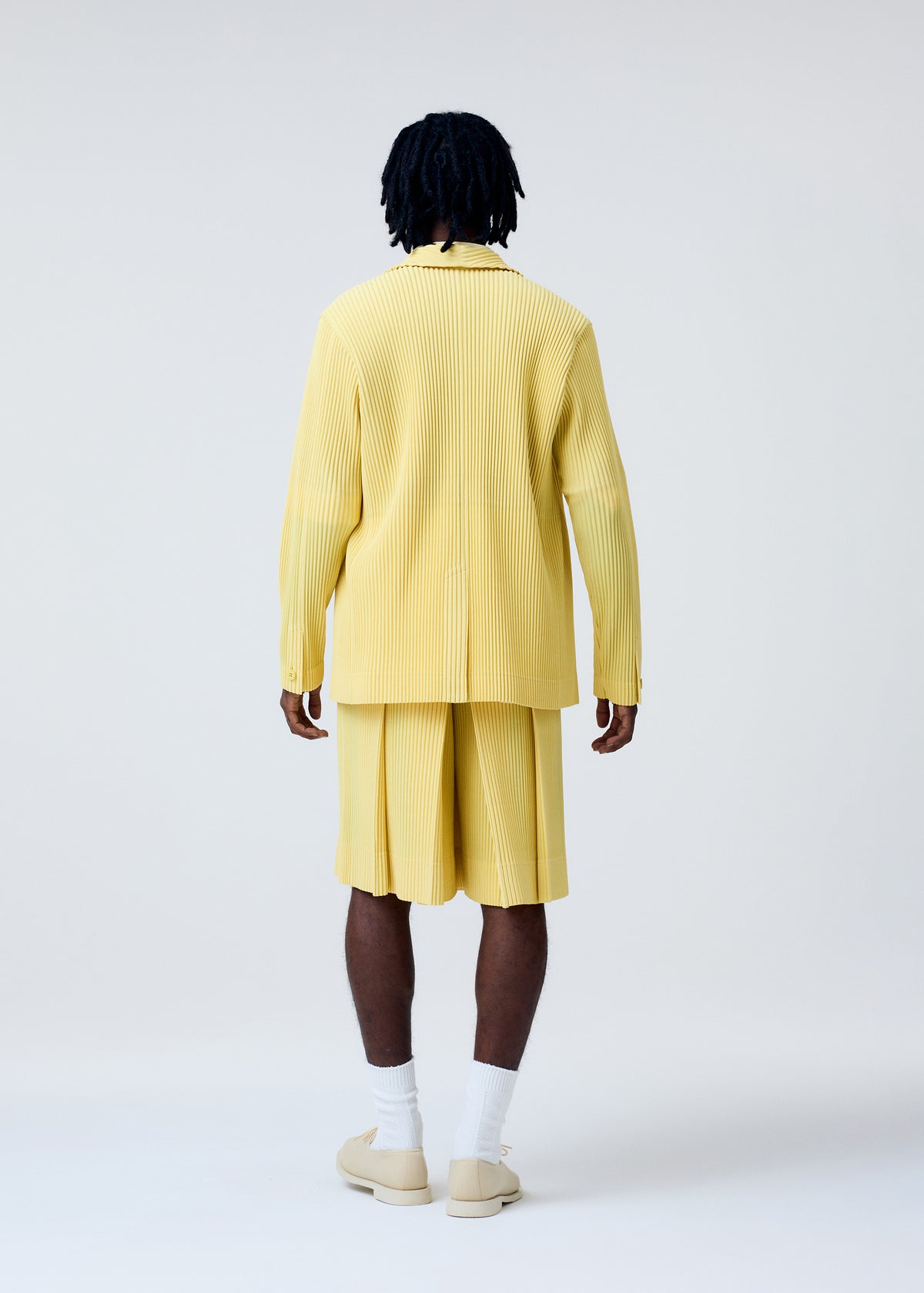 TAILORED PLEATS 2、メンズ_パンツ、着用画像4