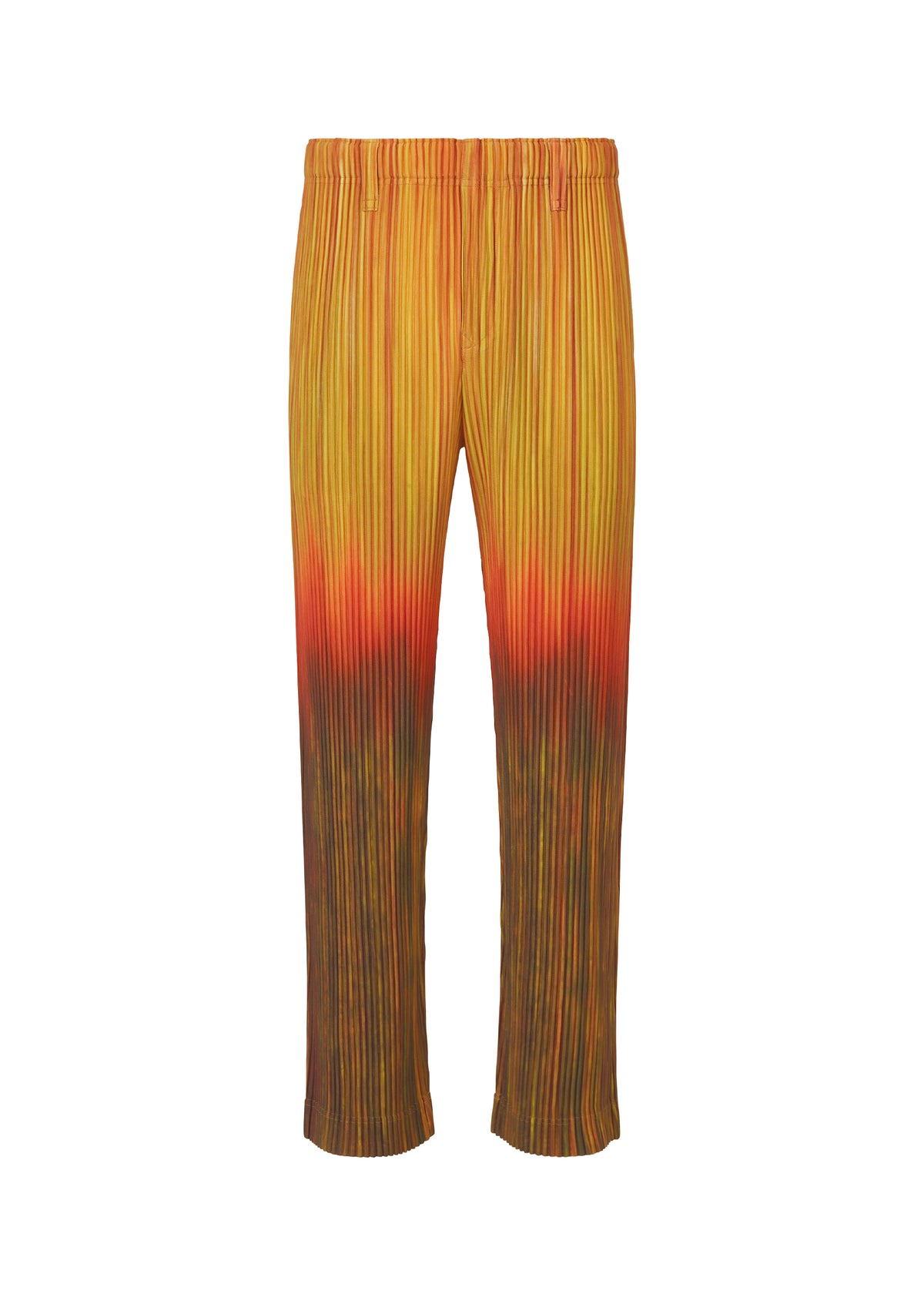 PAINT BRUSH CLOSE-UP、メンズ_パンツ、オレンジ