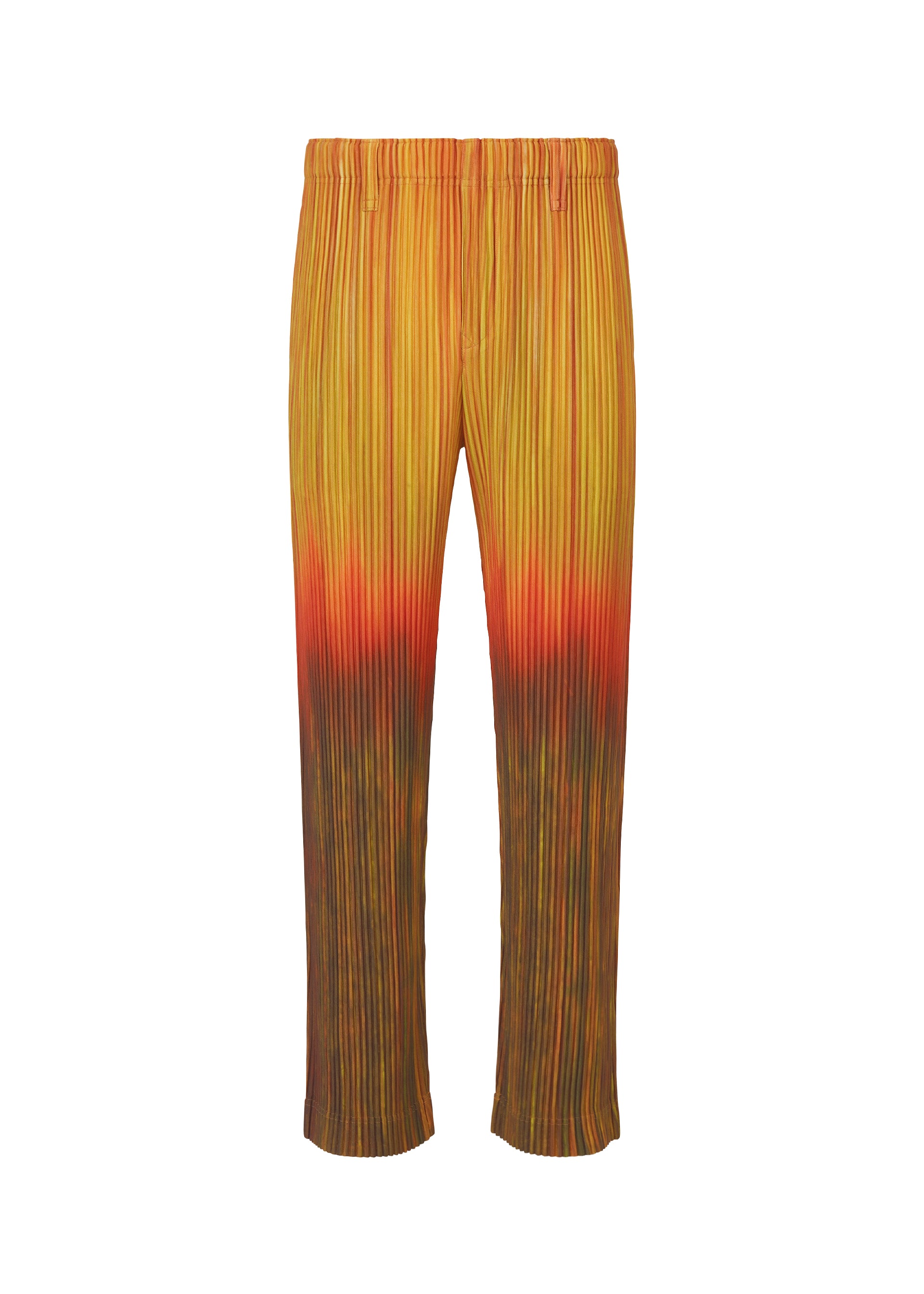 PAINT BRUSH CLOSE-UP、メンズ_パンツ、オレンジ