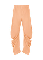 PLEATS BOTTOMS 1、メンズ_パンツ、オレンジ