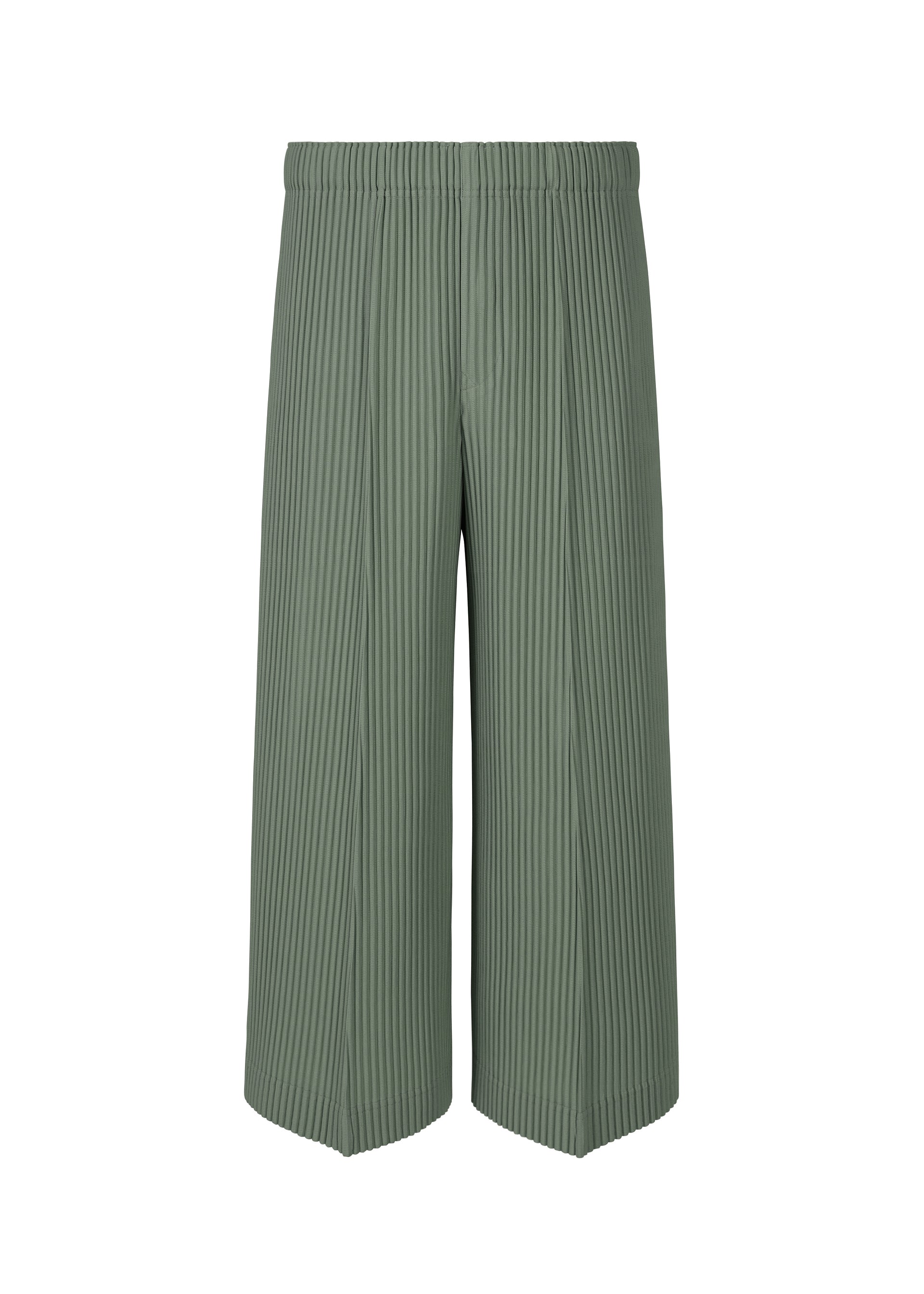 me ISSEY MIYAKE ガウチョパンツ 緑系 膝下 プリーツ加工 F RHOMBUS PLEATS – isseymiyake.com