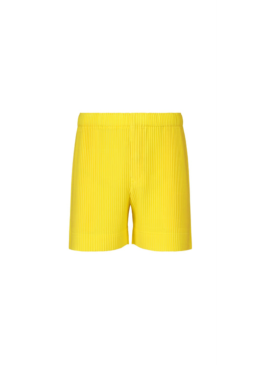 COLORFUL PLEATS BOTTOMS、メンズ_パンツ、イエロー