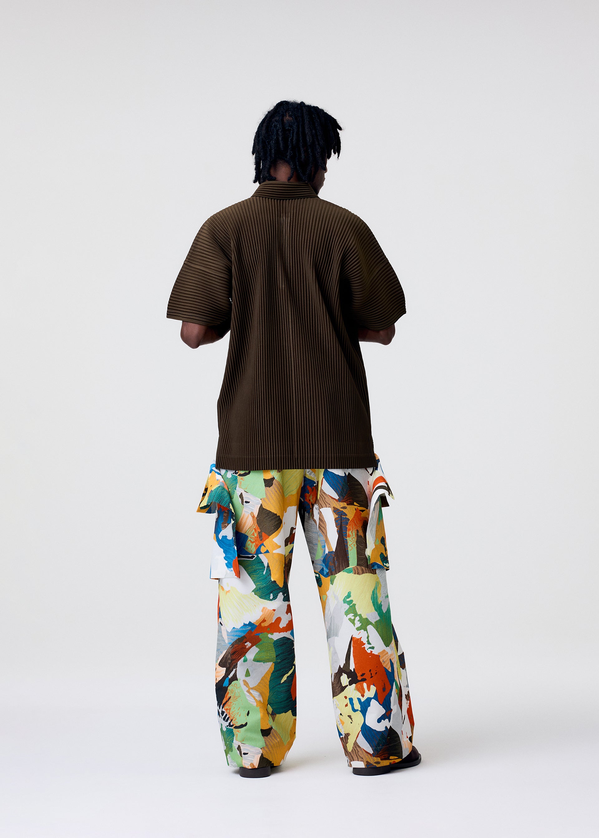PALETTE MARBLED、メンズ_パンツ、着用画像2