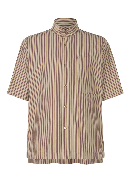 STRIPE JERSEY、メンズ_トップス_シャツ、ブラウン