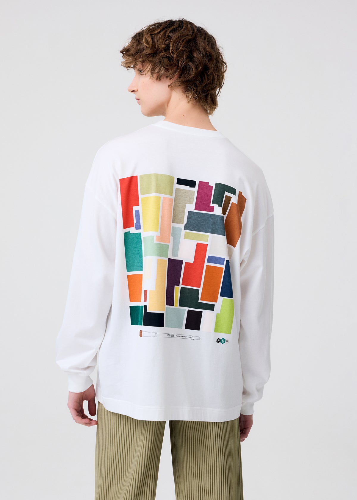 COLOR CHIPS T-SHIRT、メンズ_トップス_トップ、着用画像3