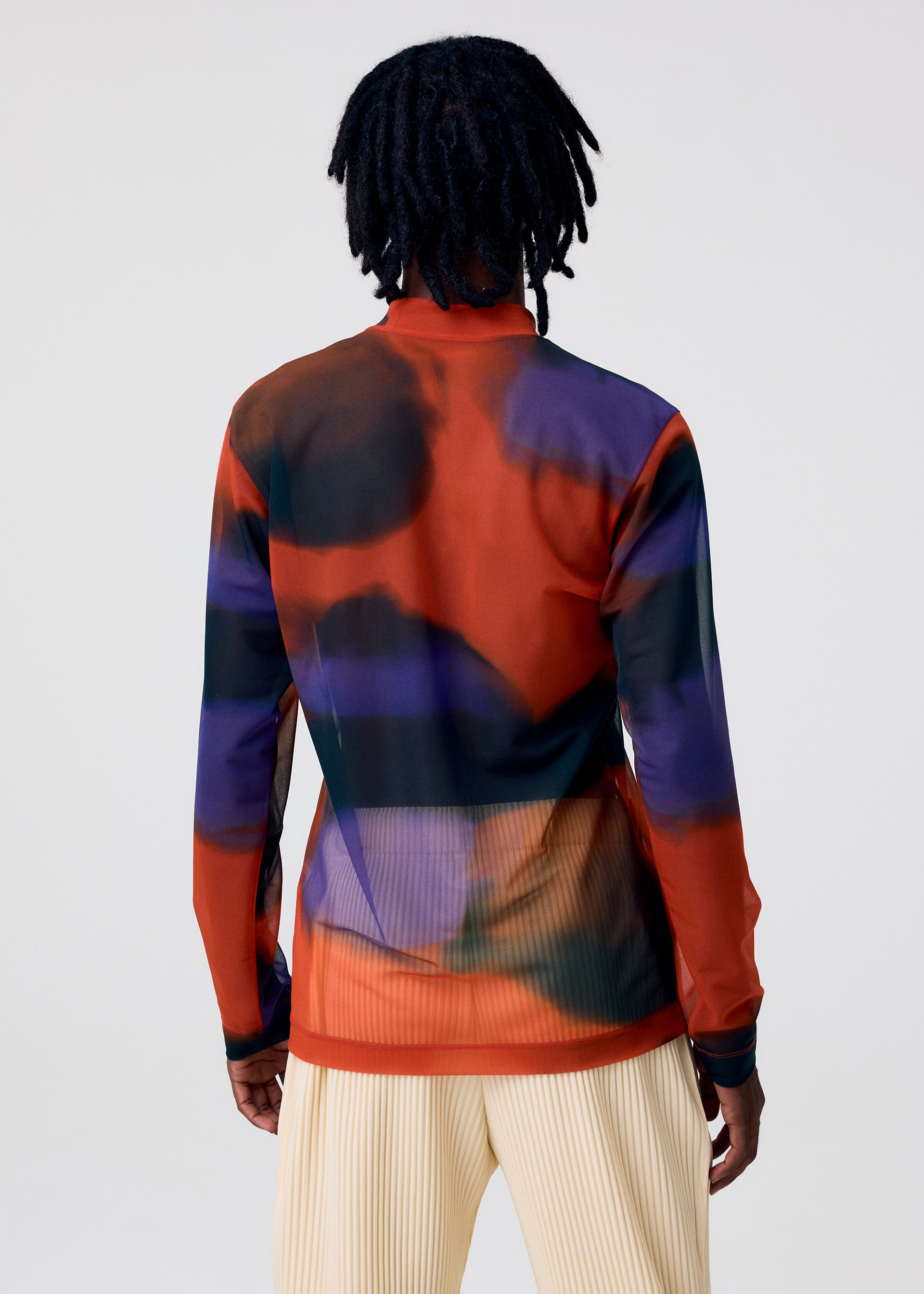 ISSEY MIYAKE シアー シャツ ジャケット / イッセイミヤケ DAWN SHEER – isseymiyake.com