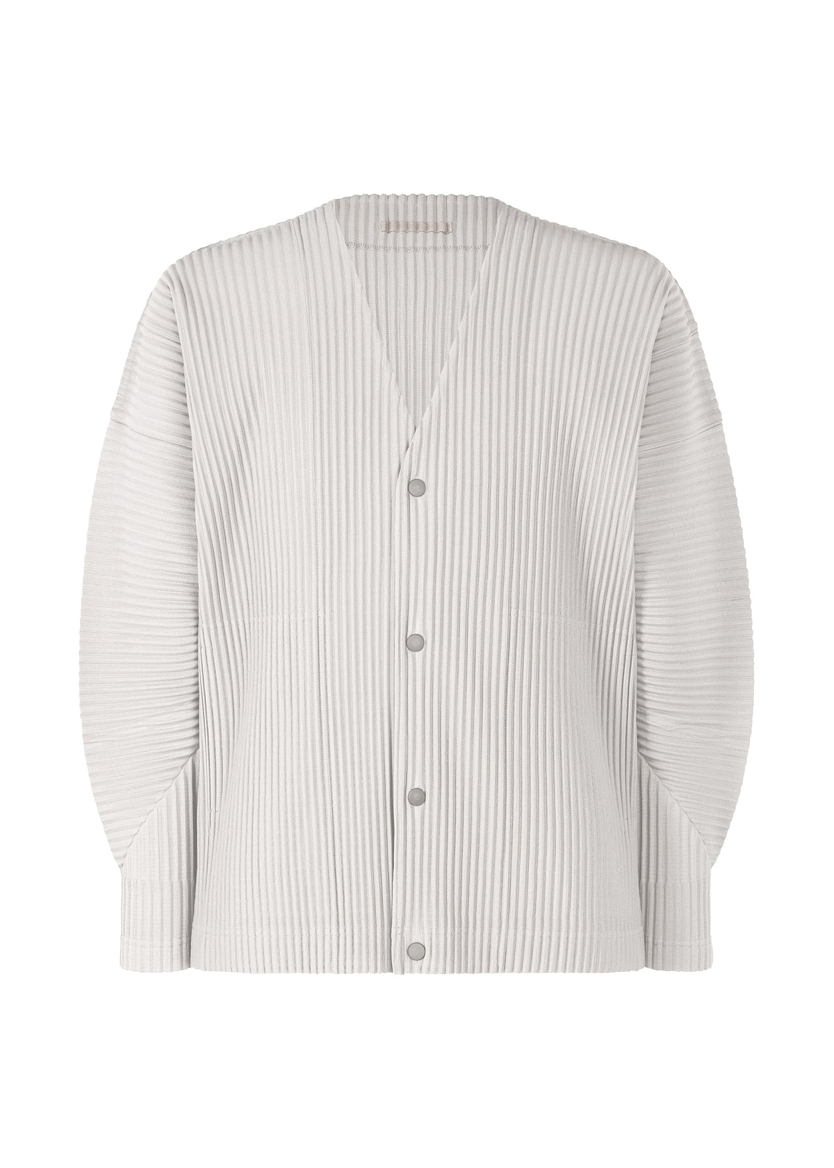 COLOR PLEATS 1、メンズ_トップス_カーディガン、グレー