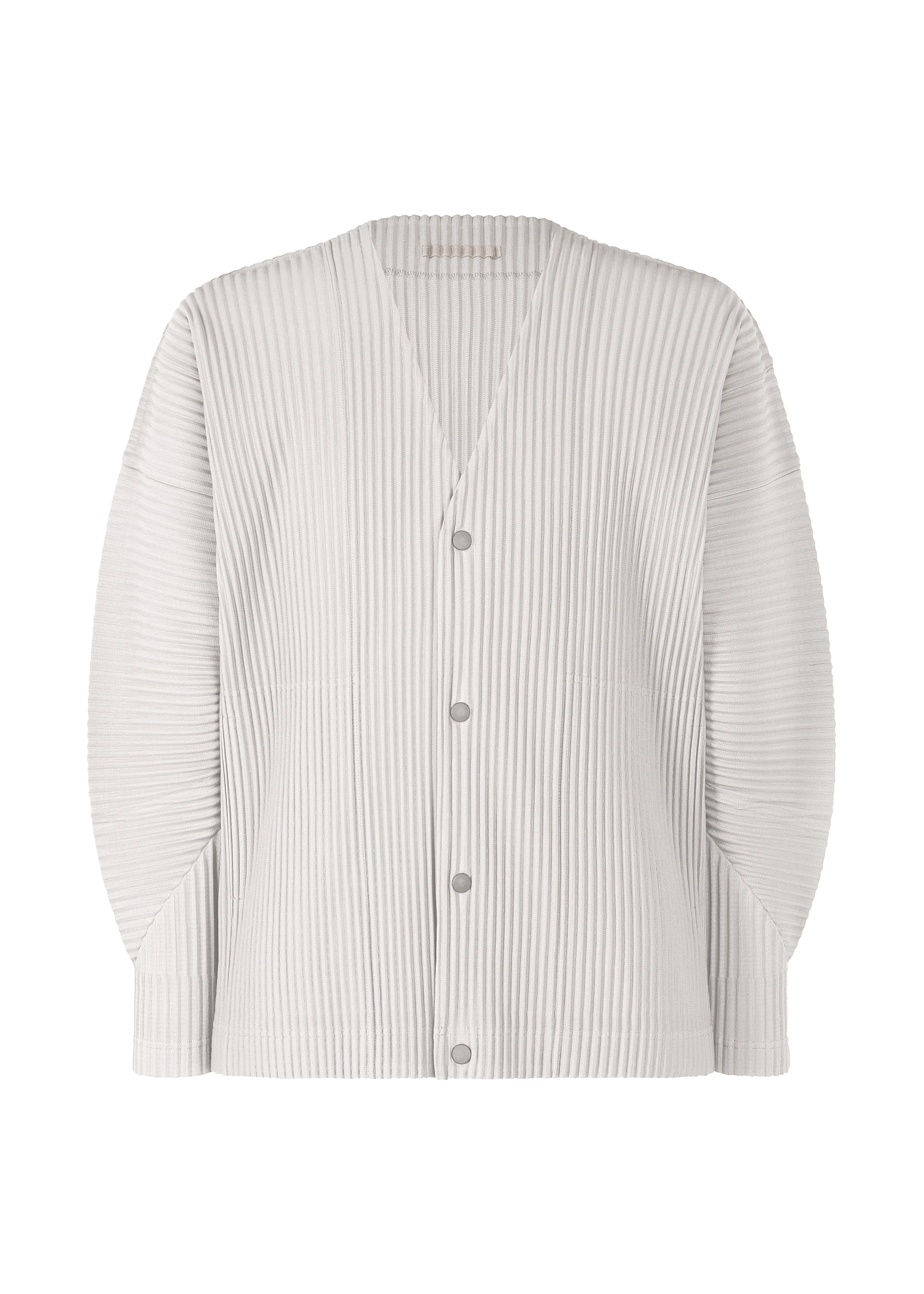 COLOR PLEATS 1、メンズ_トップス_カーディガン、グレー