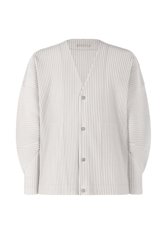 COLOR PLEATS 1、メンズ_トップス_カーディガン、グレー