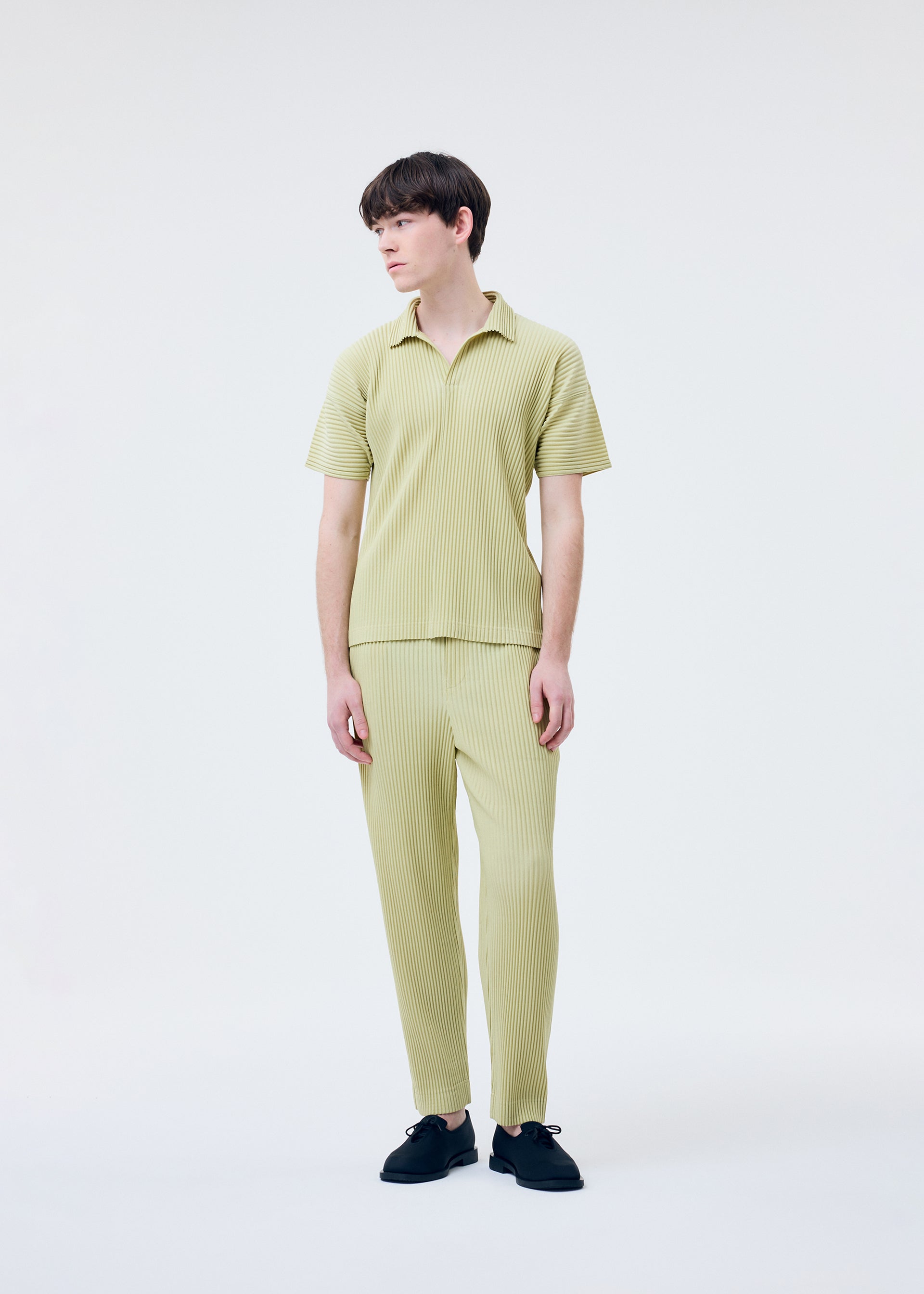 オムプリッセイッセイミヤケ　ポロシャツ　サイズ2 COLOR PLEATS 2 – isseymiyake.com