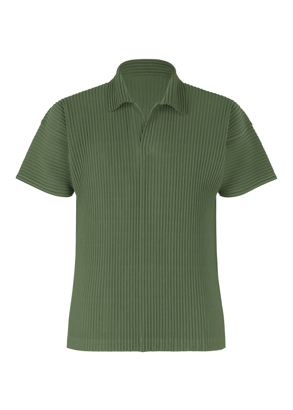 COLOR PLEATS 2、メンズ_トップス_シャツ、カーキ