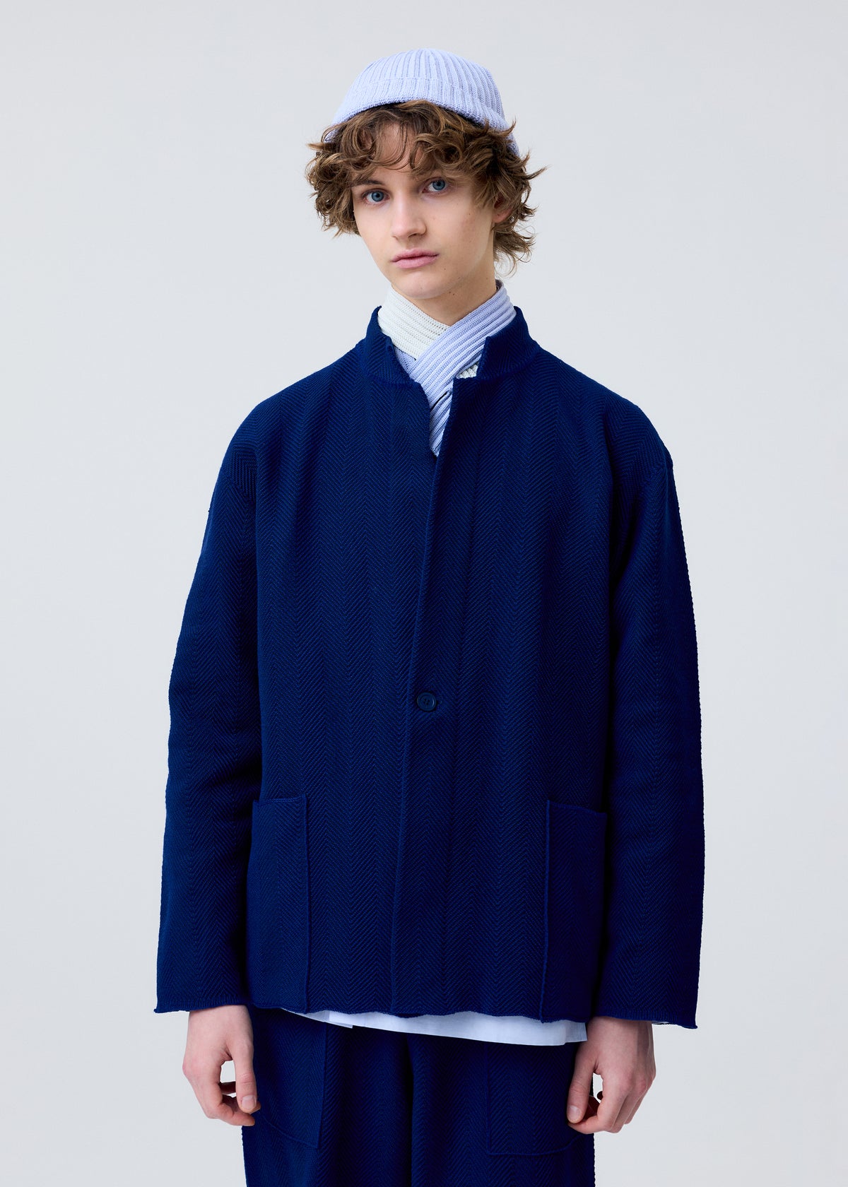 INLAID KNIT、メンズ_ニット、着用画像3