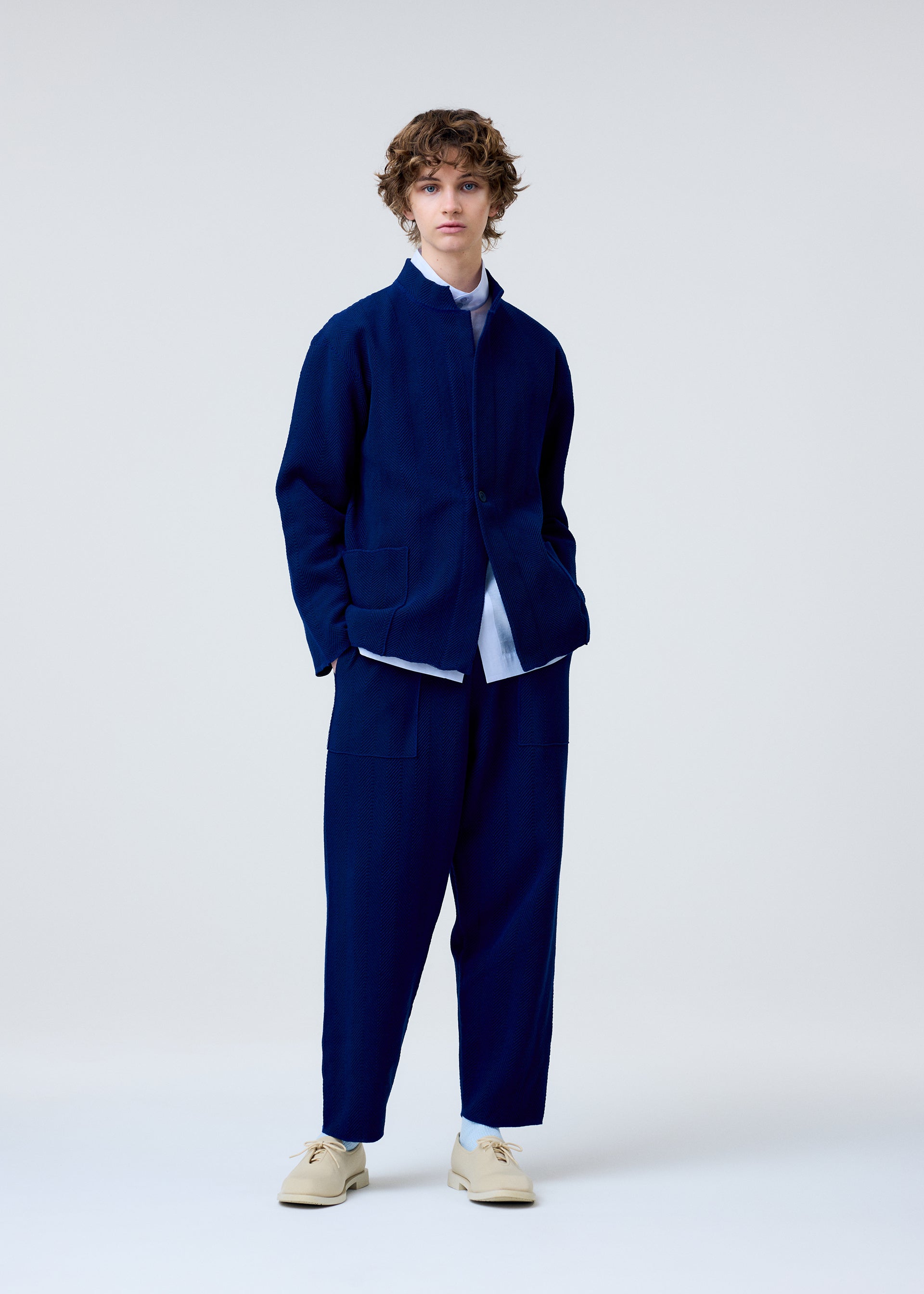 INLAID KNIT、メンズ_ニット、着用画像2