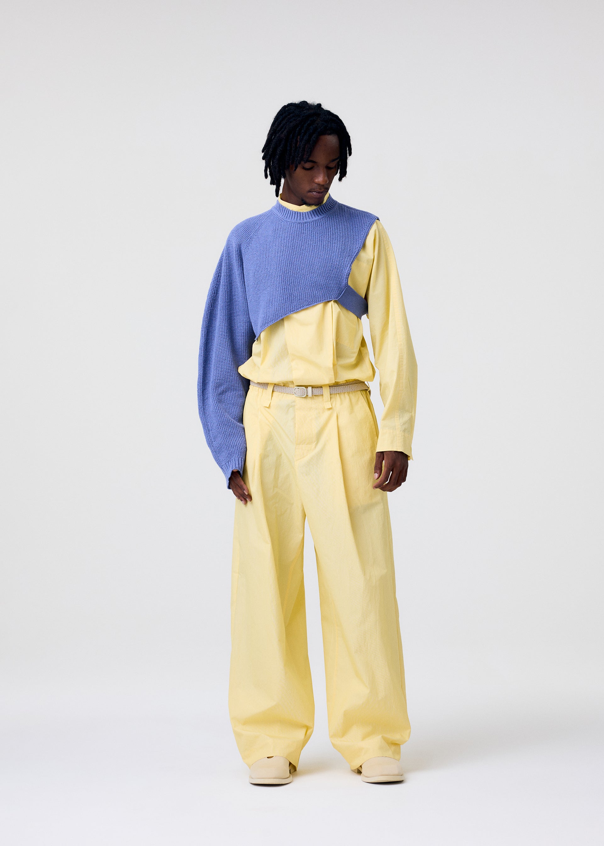 WAFER KNIT、メンズ_ニット、着用画像1