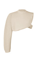 WAFER KNIT、メンズ_ニット、ベージュ