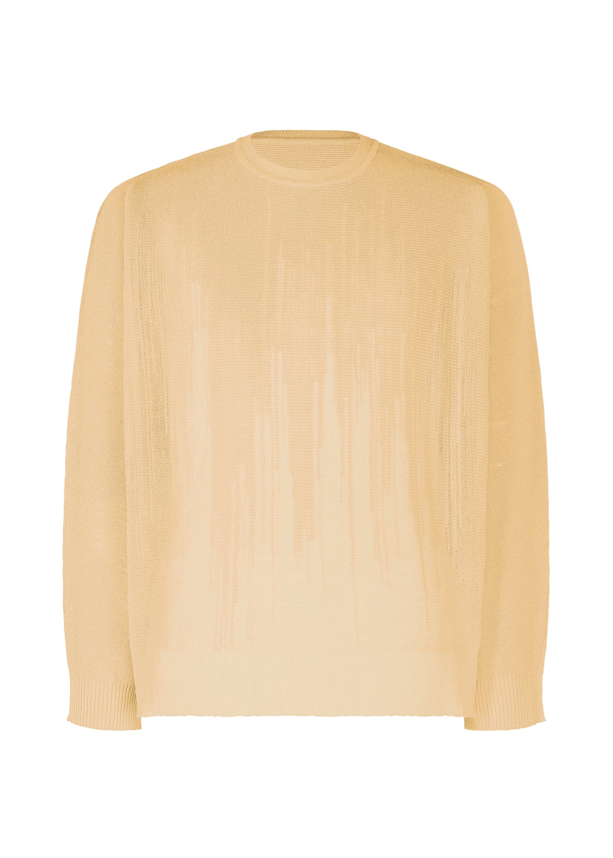 BRUSH CLOSE-UP KNIT、メンズ_ニット、ベージュ