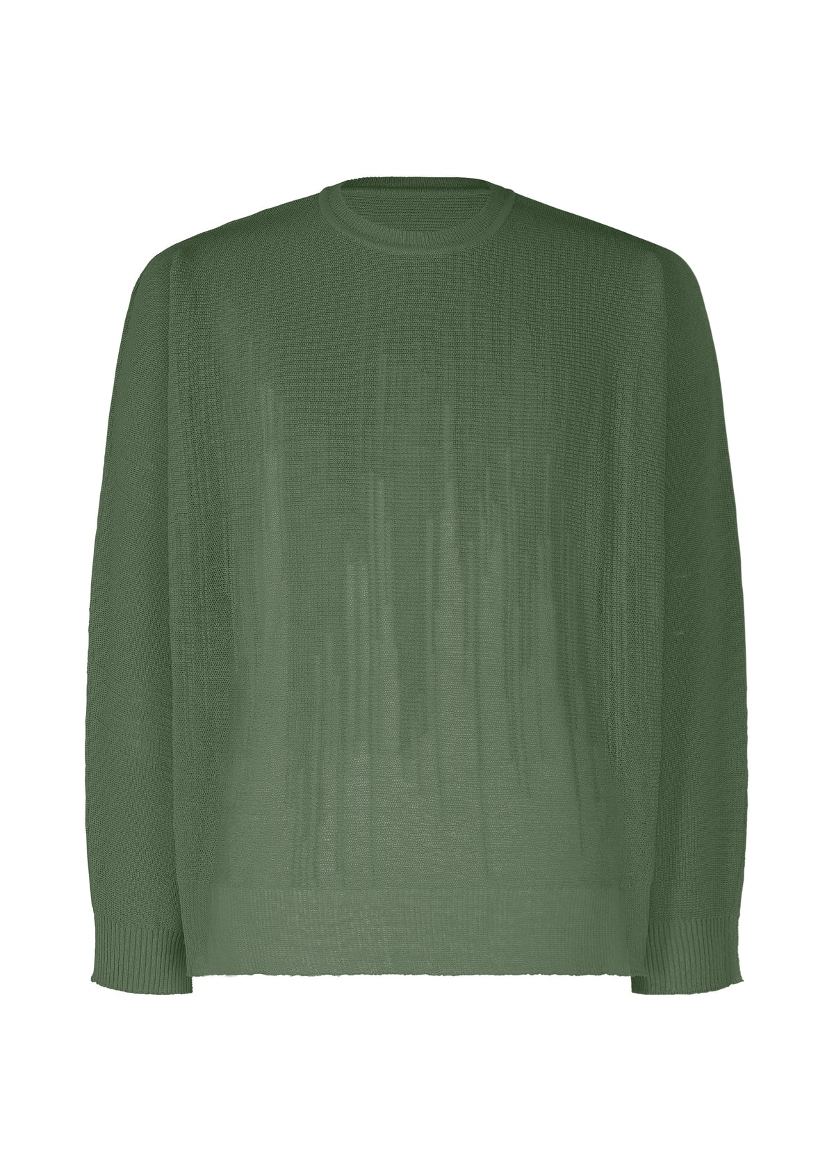 BRUSH CLOSE-UP KNIT、メンズ_ニット、グリーン