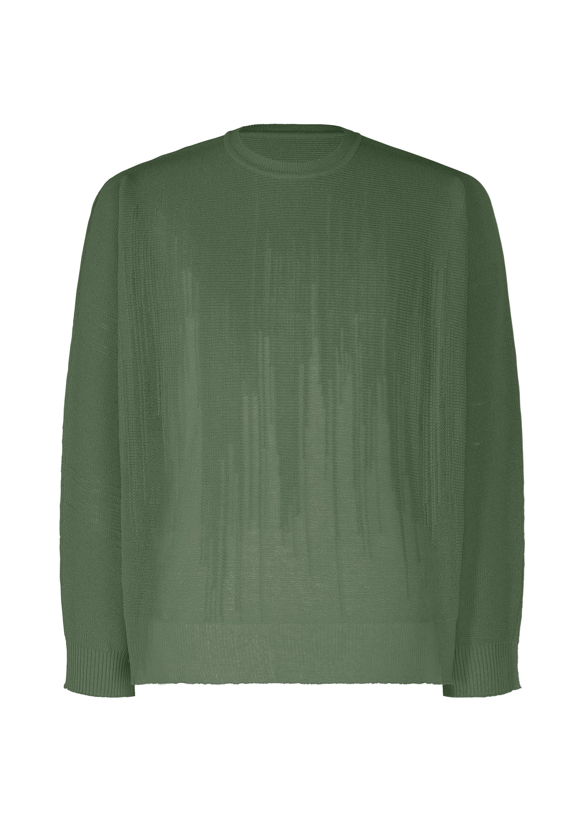 BRUSH CLOSE-UP KNIT、メンズ_ニット、グリーン