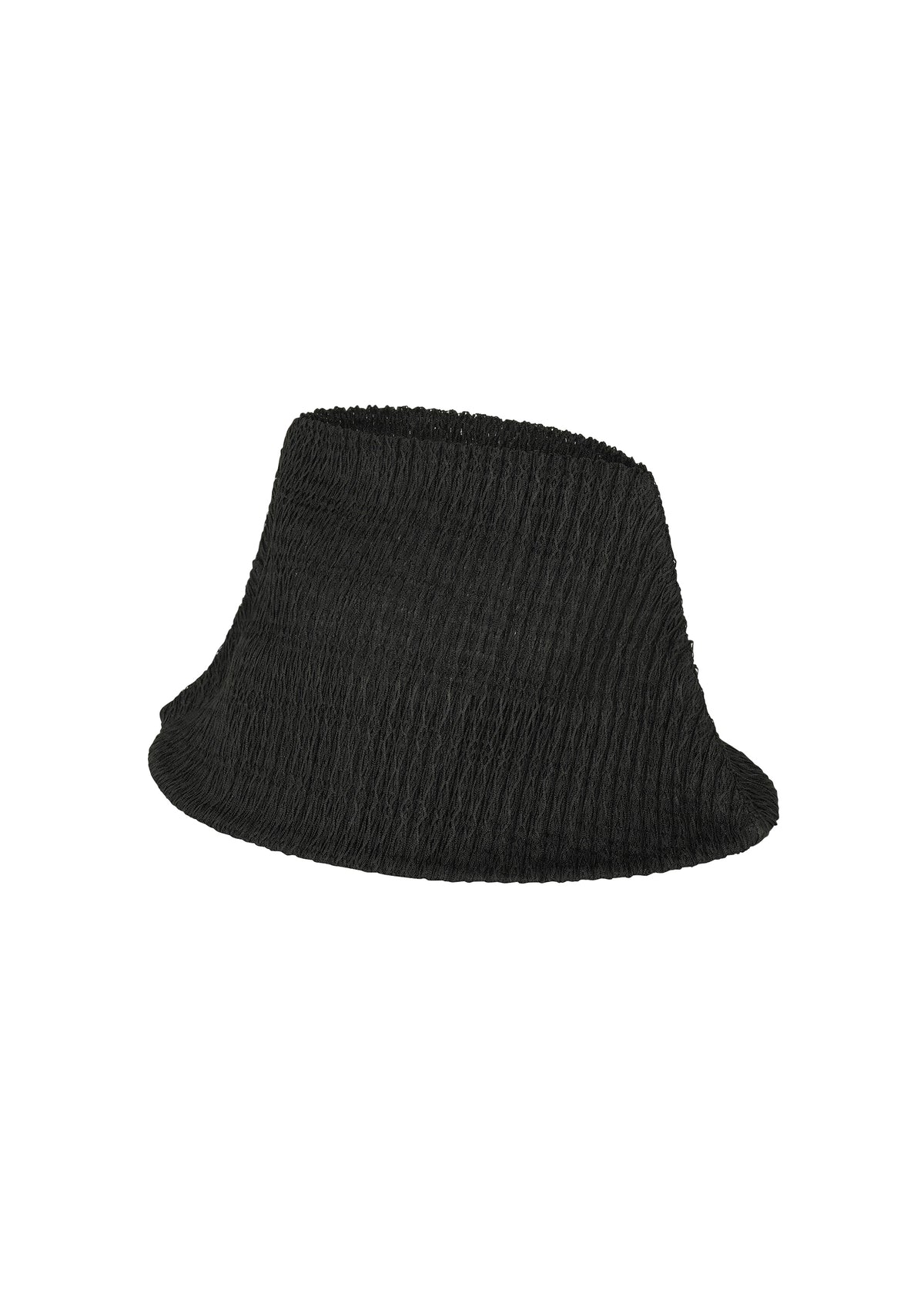 MESH PLEATS HAT、アクセサリー&その他_帽子、ブラック