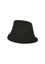 MESH PLEATS HAT、アクセサリー&その他_帽子、ブラック