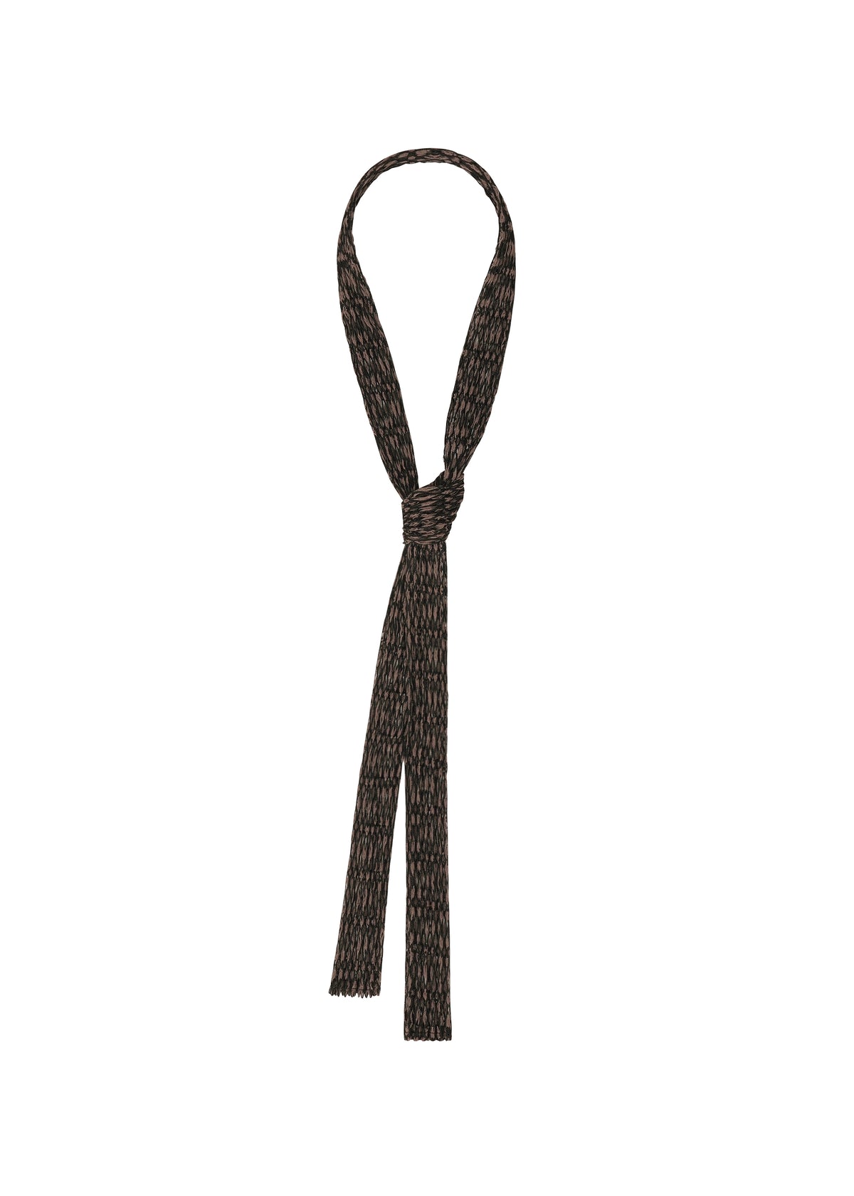 MESH PLEATS TIE、アクセサリー&その他_アクセサリー、ブラック
