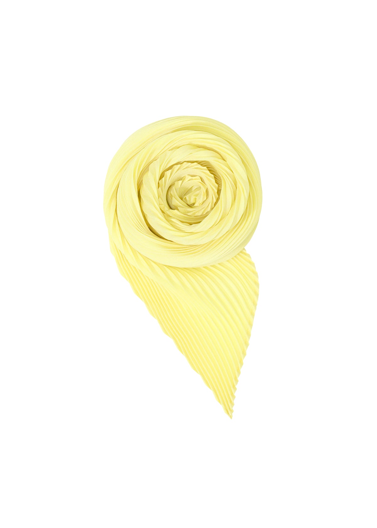 PLEATS STOLE、アクセサリー&その他_ストール、イエロー