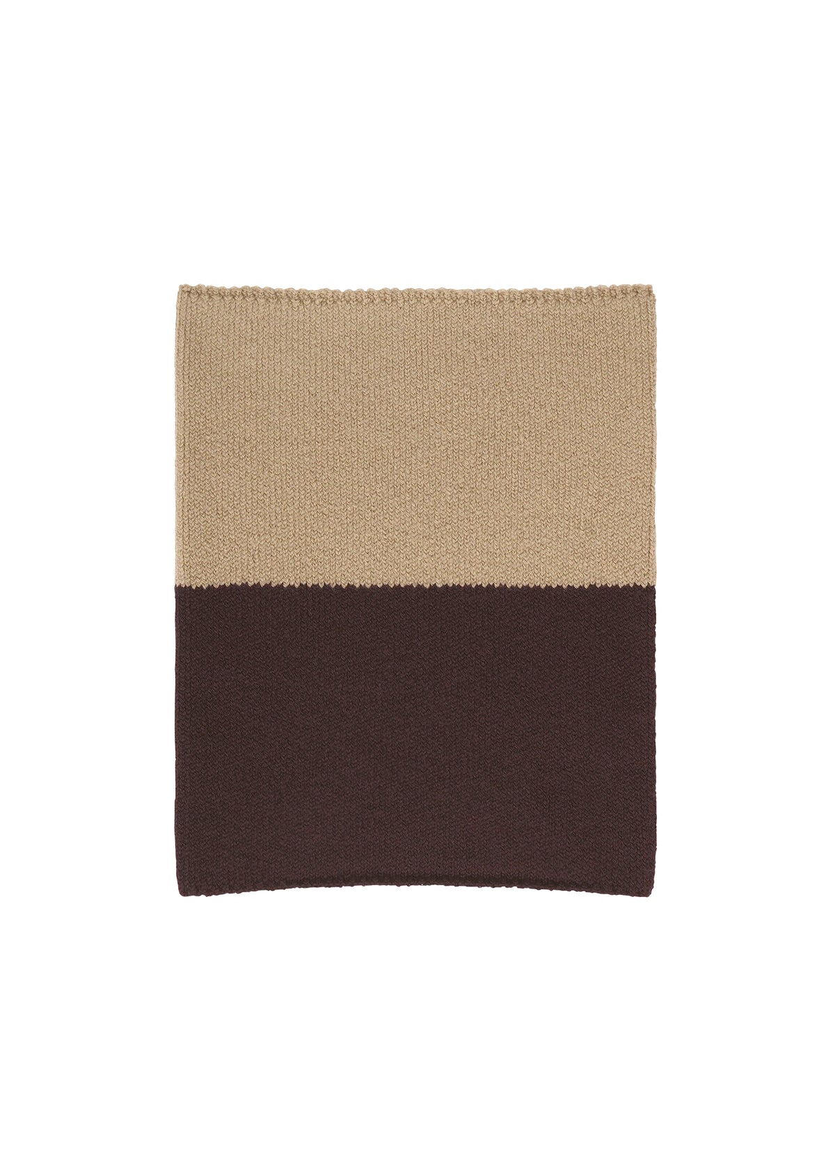 WINTER GEAR : COLOR BLOCK、メンズ_ニット、ベージュ