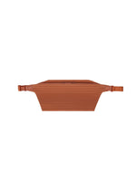 PLEATS SLIM BAG、バッグ&財布_ショルダーバッグ、オレンジ