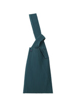UMBRELLA PLEATS BAG、バッグ&財布_ハンドバッグ、ネイビー