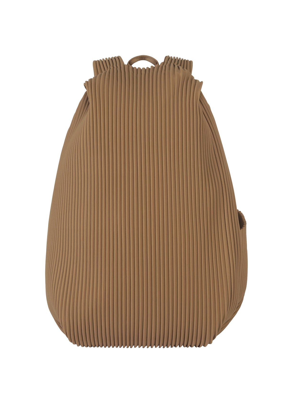 PLEATS BACKPACK、バッグ&財布_バックパック、カーキ